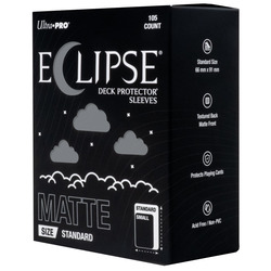 UltraPro Eclipse Card Sleeves Matte Smoke Grey Standard (105ct)